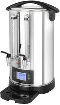 Theemachine D30 - Digitale theeautomaat, geïsoleerd met dubbele wand - Samowar, Semaver 30 liter