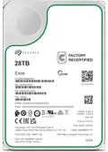 Seagate Exos 28TB interne server harde schijf ST28000NM000C 3,5 inch HDD SATA 6 Gb/s 7200RPM 512MB cache (Refurbished)