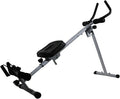 Opvouwbare roeimachine, fitnessapparatuur voor thuis, thuisgym, stille roeimachine met weerstand, cardio roeimachine voor een complete lichaamstraining, roeimachine voor binnen