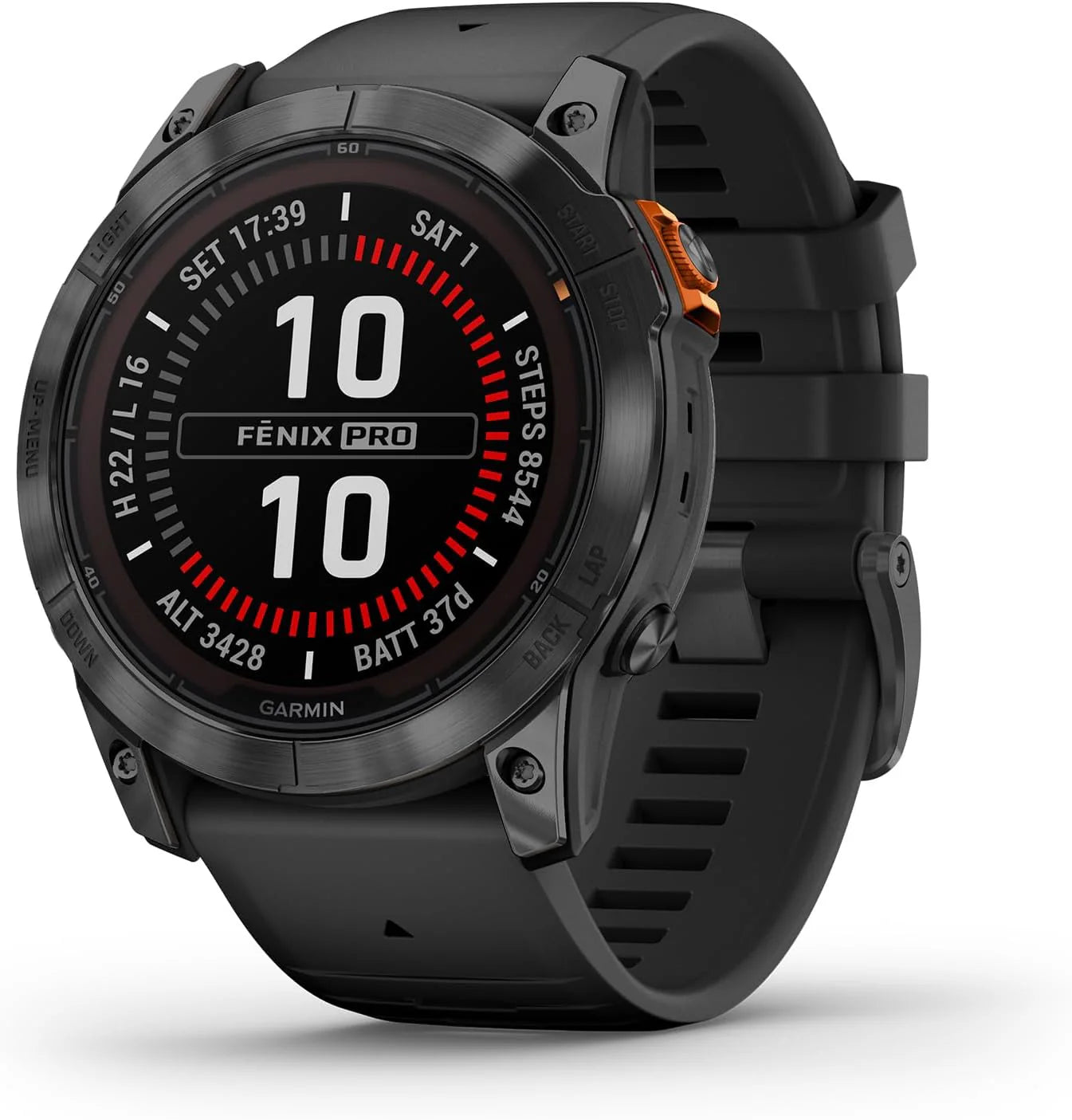 Garmin Fenix 7X Pro Solar - 51mm - Smartwatch - Sporthorloge - Tot 37 dagen Batterij - 40+ Sport-apps - Garmin Pay - Muziek - Ingebouwde zaklamp - Zwart